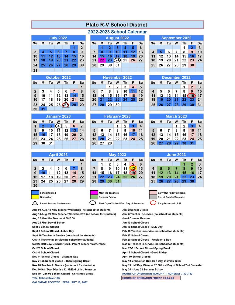 SchoolCalendar
